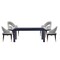 Manhattan Comfort 5-Piece Rockaway 70.86 Dining Set with 4 Carrington Chairs in Black and Light Grey 4-DT02DC089AR-BKLG - alternate 8